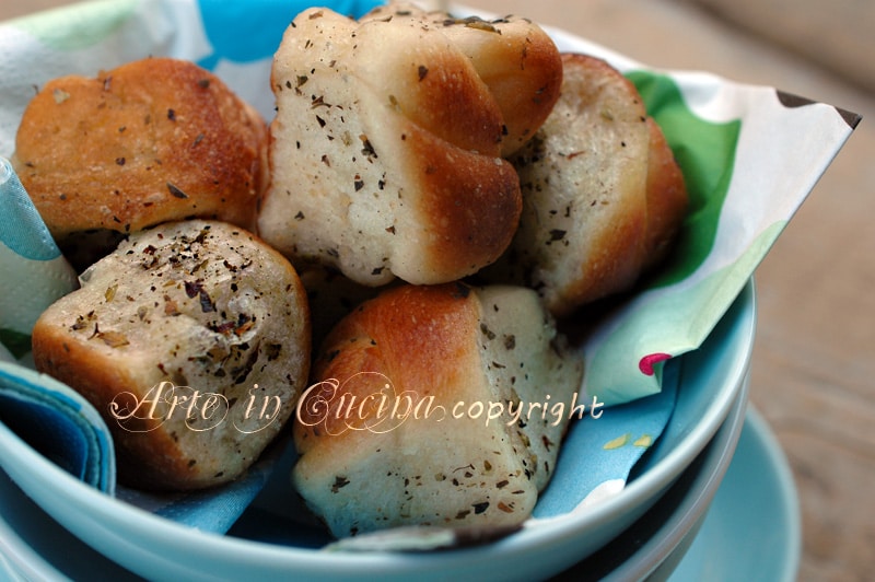 Pizzabällchen aus dem Ofen