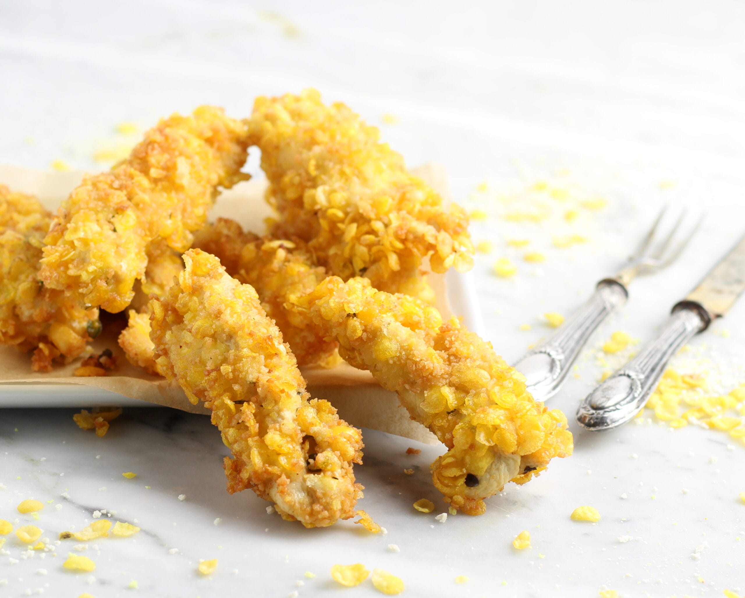 Knusprige Hähnchenbrustfilets