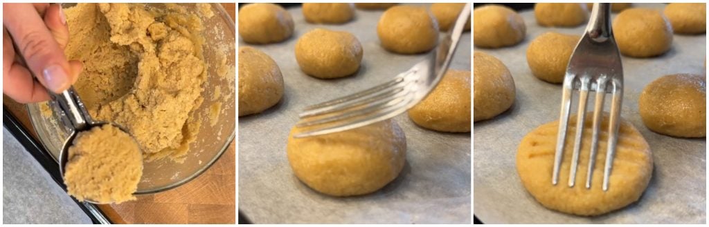 Proteinplätzchen mit Erdnussbutter