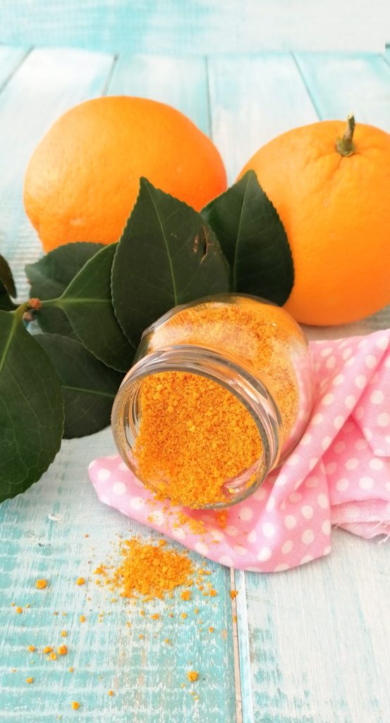 Orangenpulver