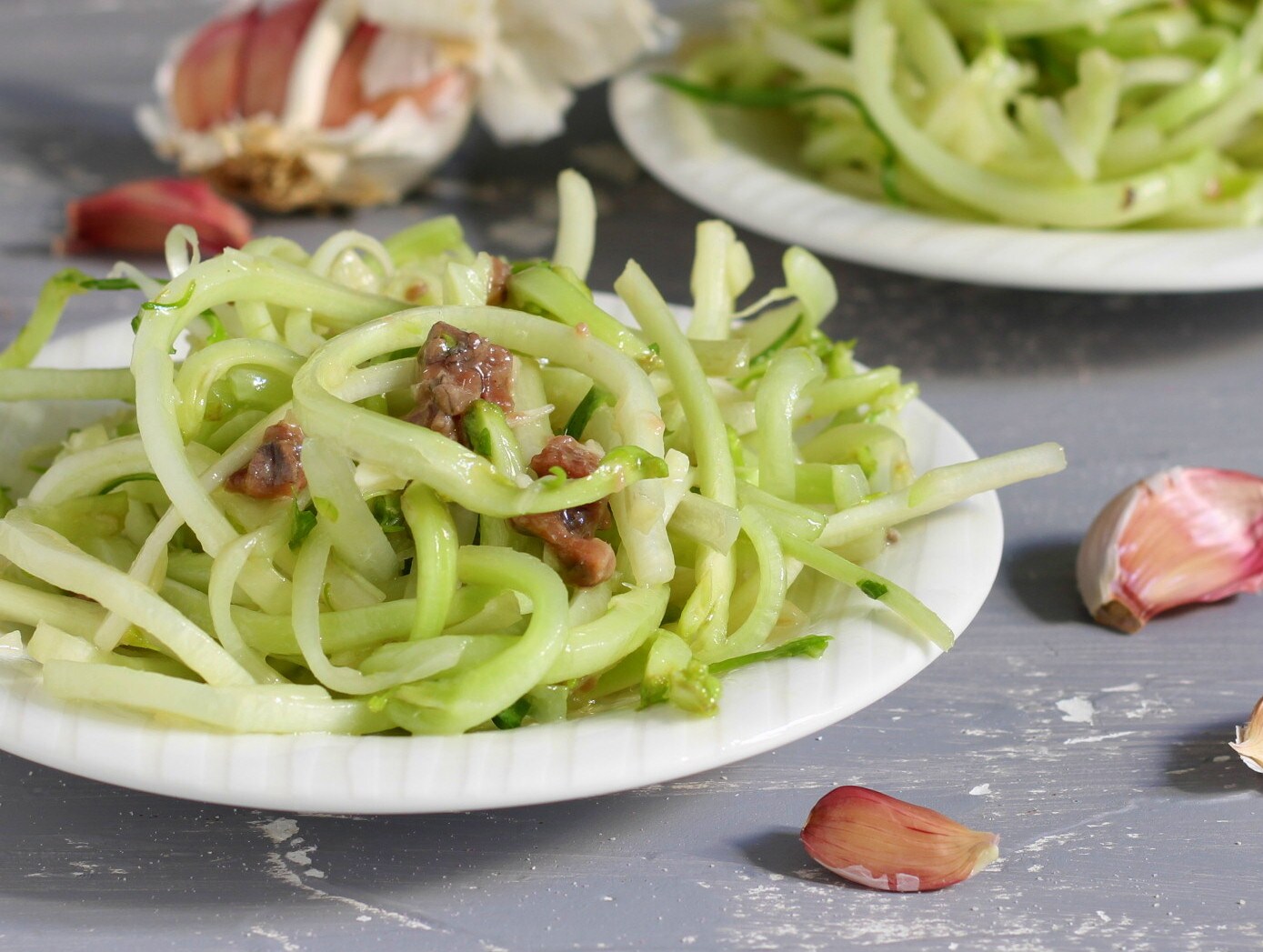 Römische Puntarelle-Salat