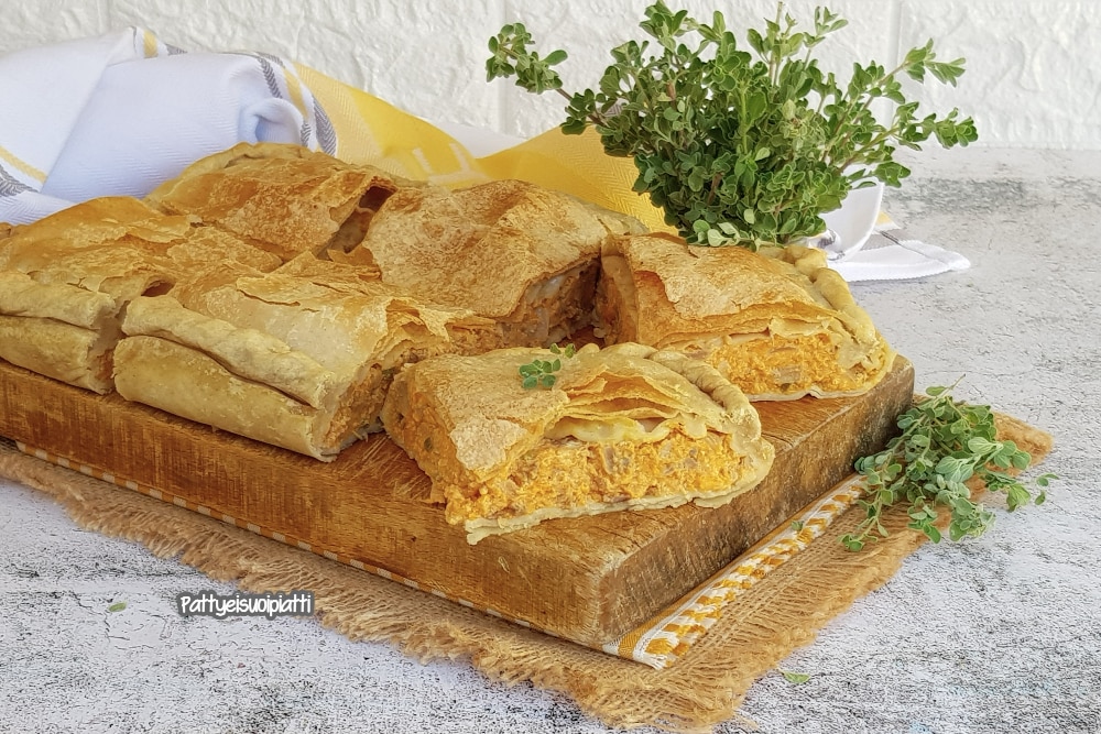 salziger Kürbiskuchen