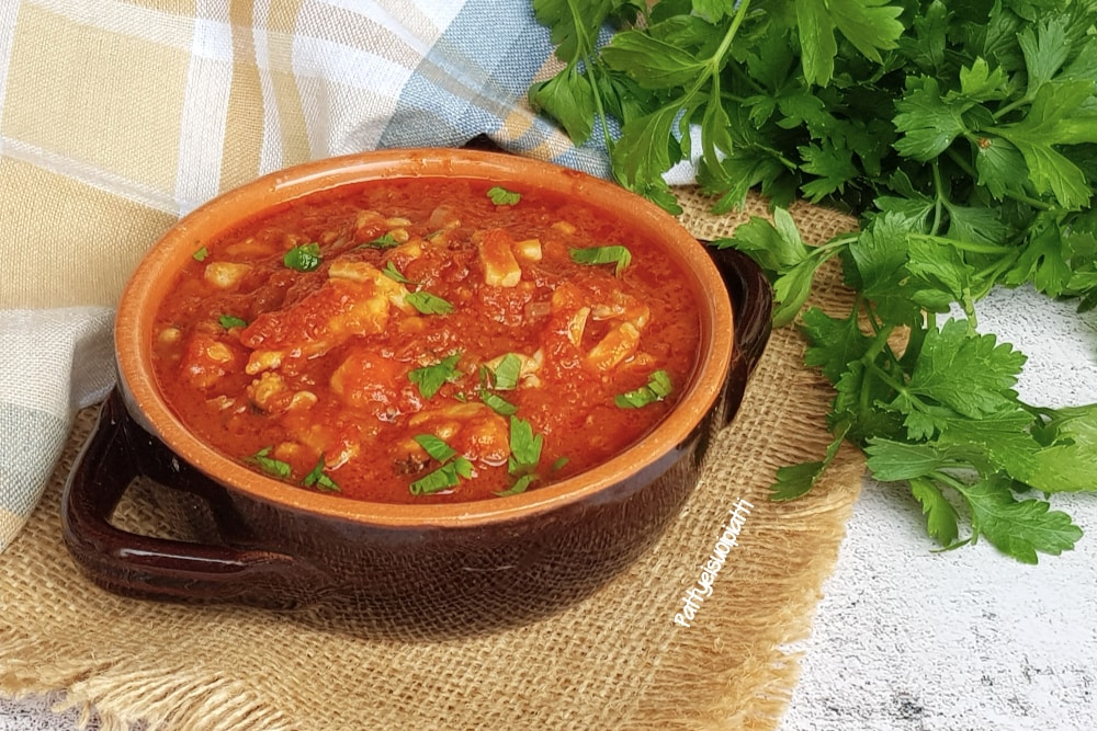 Sepiasoße mit Tomaten