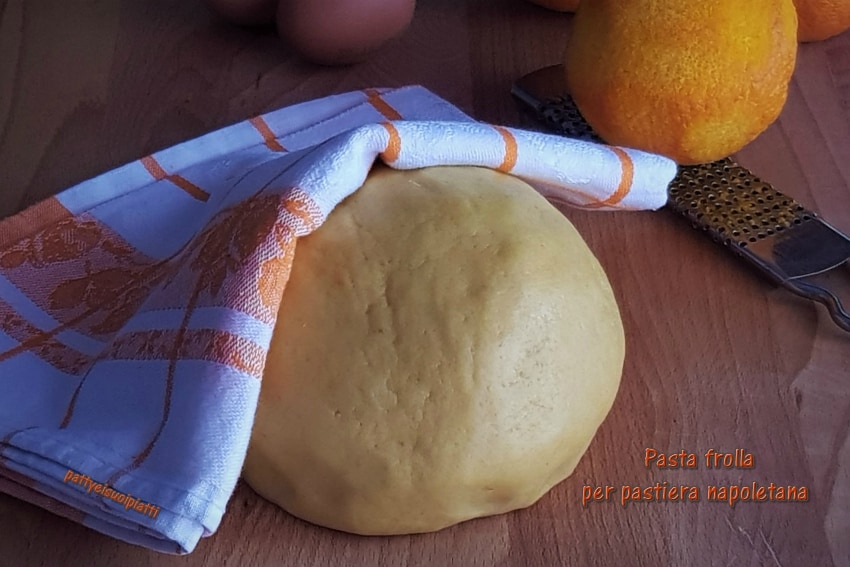 Mürbeteig für Pastiera