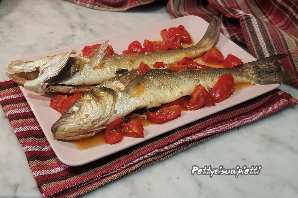 wolfsbarsch in acqua pazza