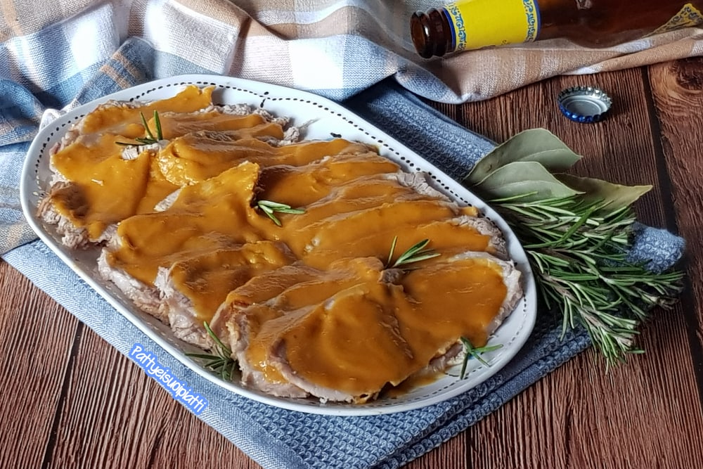 Schweinebraten mit Bier