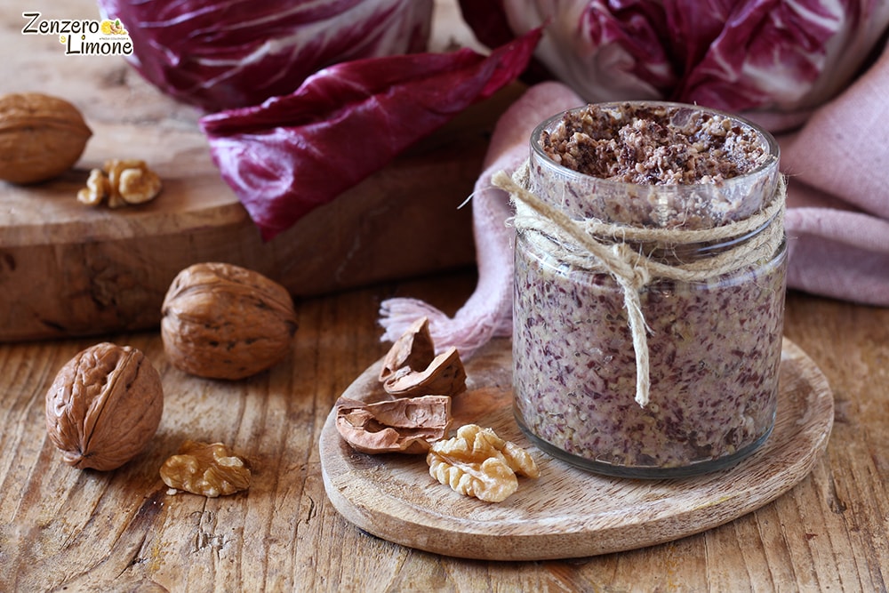 Radicchio-Pesto mit Walnüssen