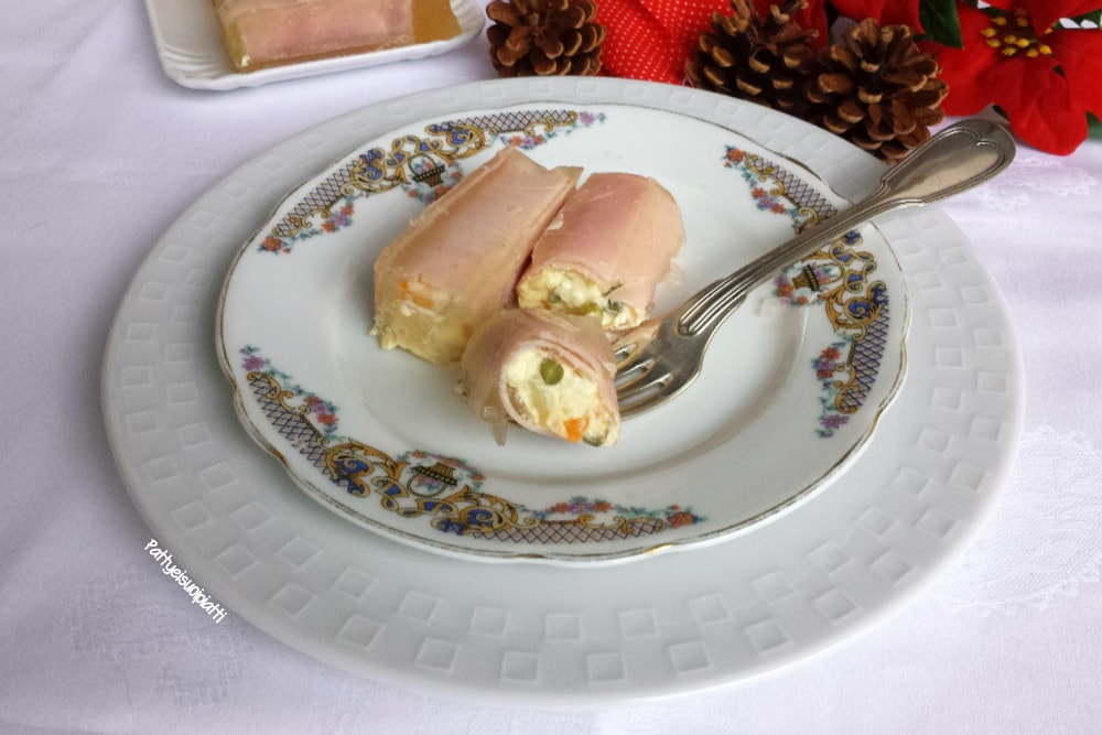 russische Salatrollen