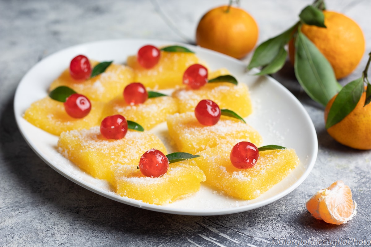 Rezept Mandarinengelees, köstliche Süßigkeit