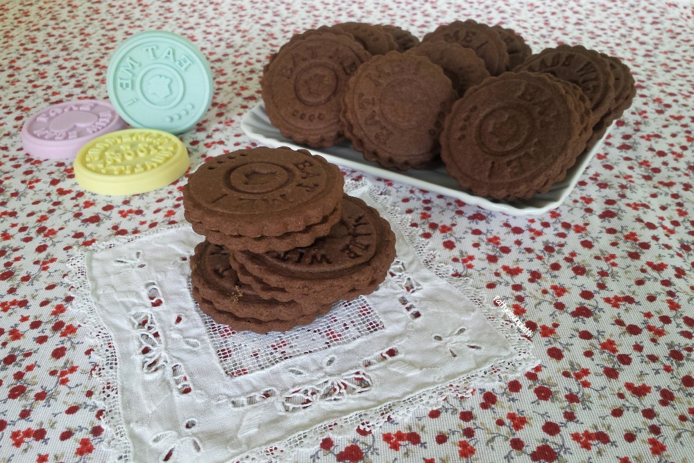 Kakaokekse mit Nutella