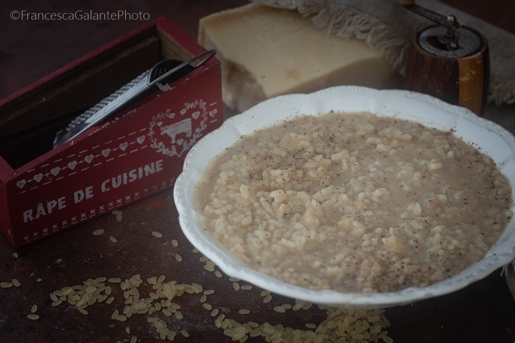 Super cremiges Cacio e Pepe Risotto