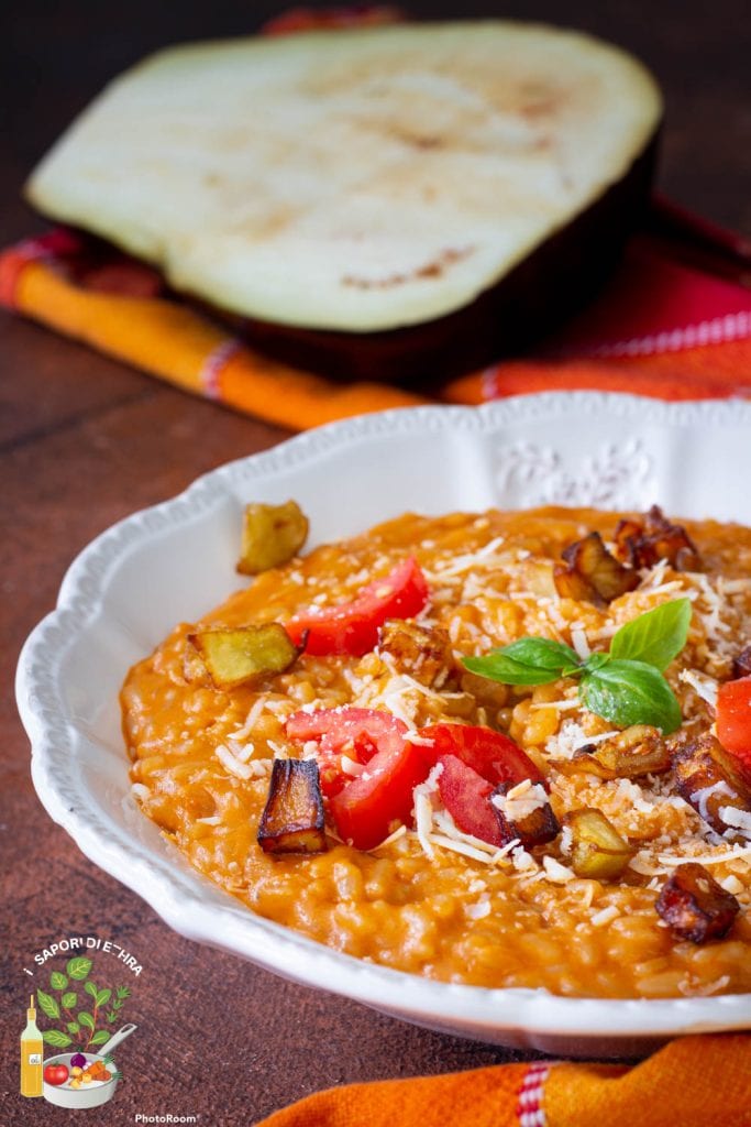 Super cremiges Risotto alla Norma