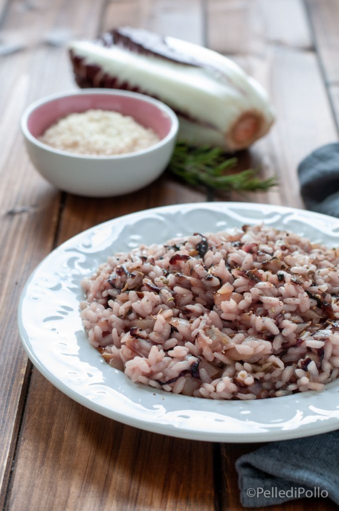 Radicchio-Risotto aus Treviso
