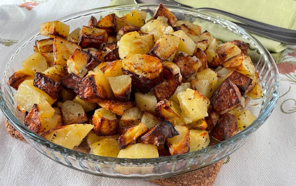 Röstkartoffeln in der Heißluftfritteuse