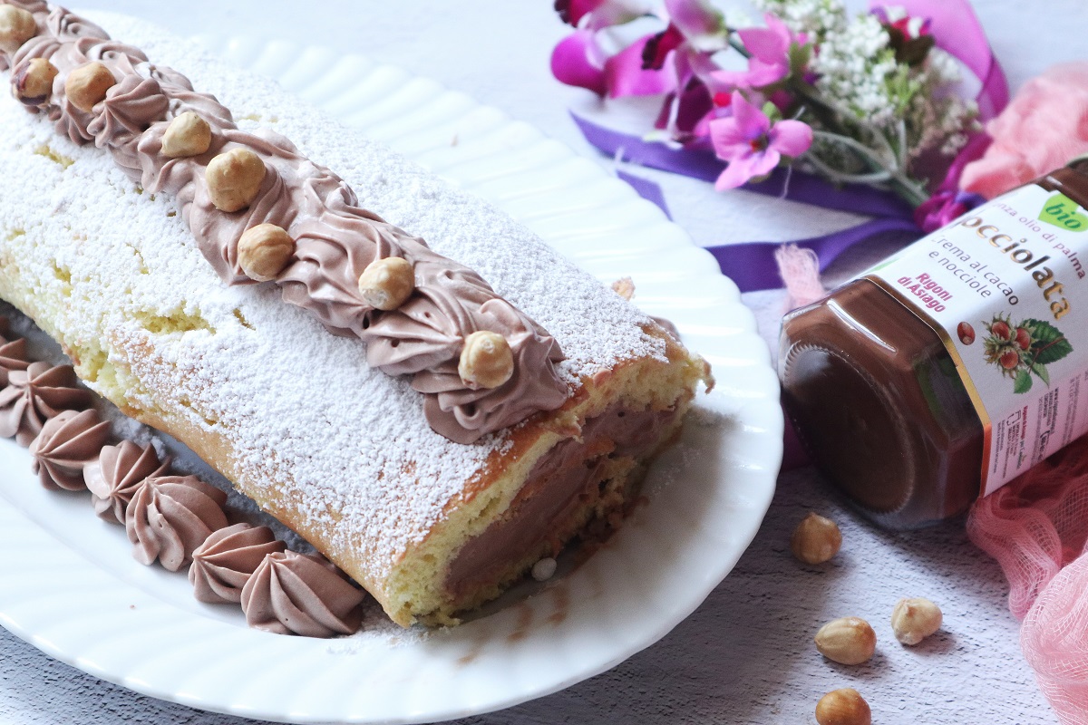 Rolle mit Nocciolata