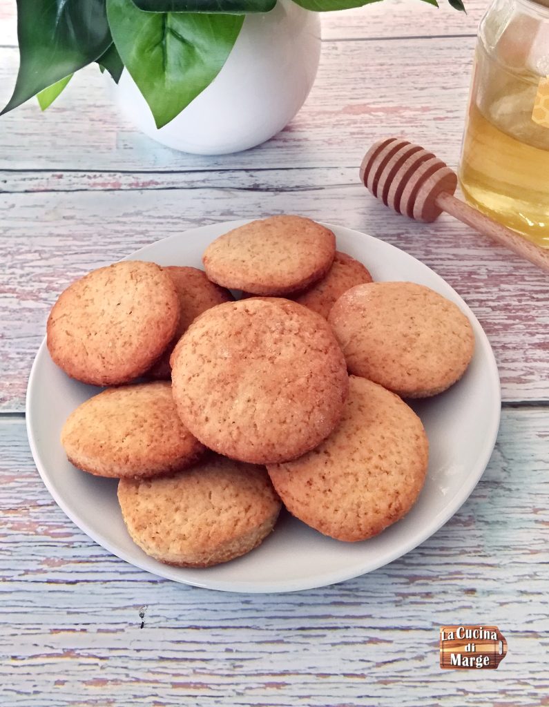 rustikale Kekse mit Honig