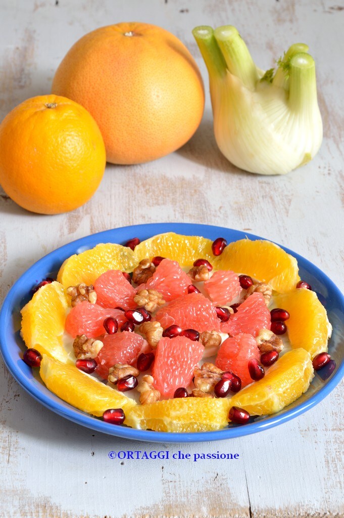 Salat mit rosa oder gelber Grapefruit - Rezepte