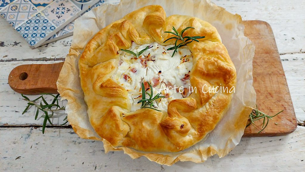 SALZIGER KUCHEN SPECK KARTOFFELN und RICOTTA