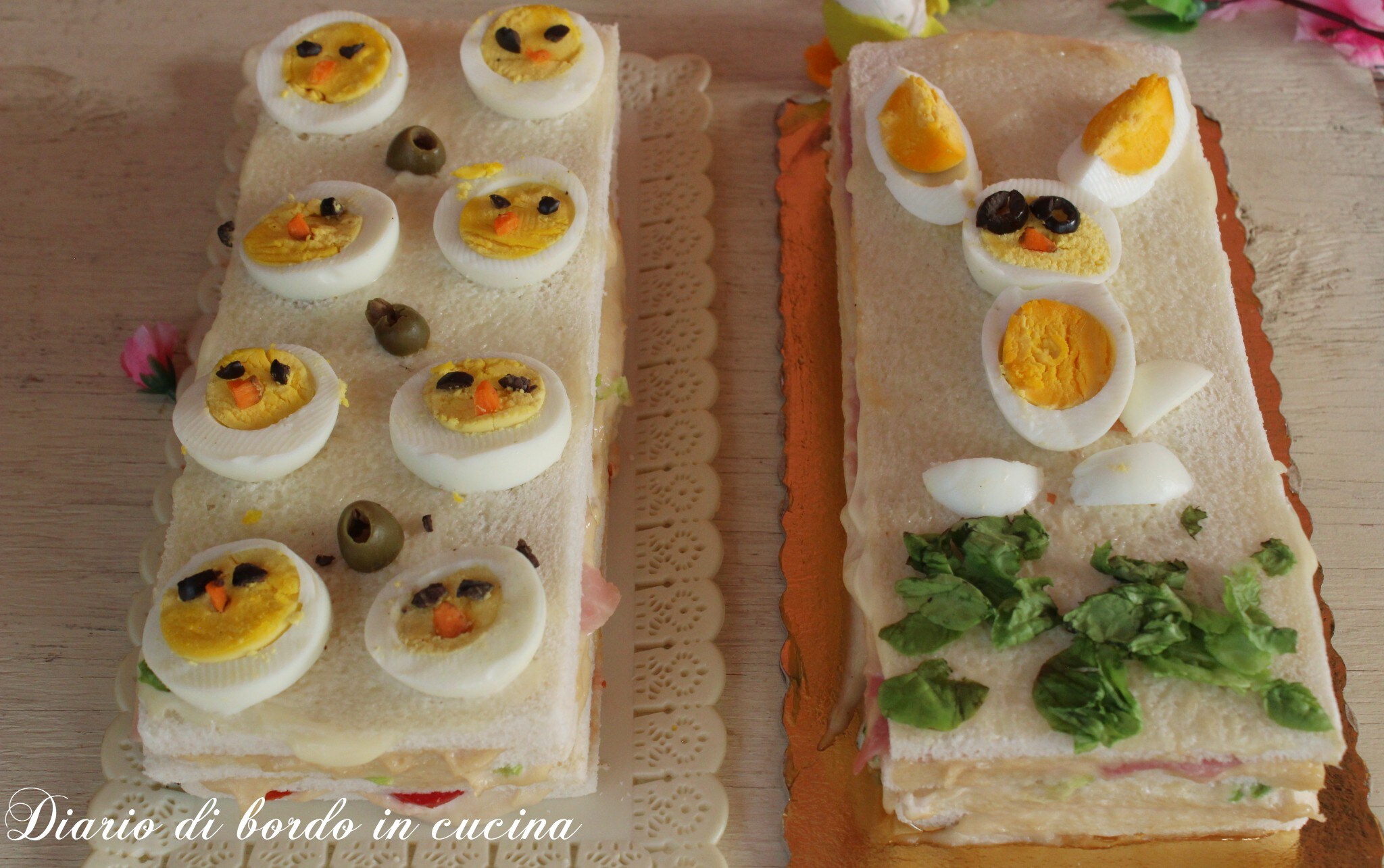 Sandwichtorte für Ostern