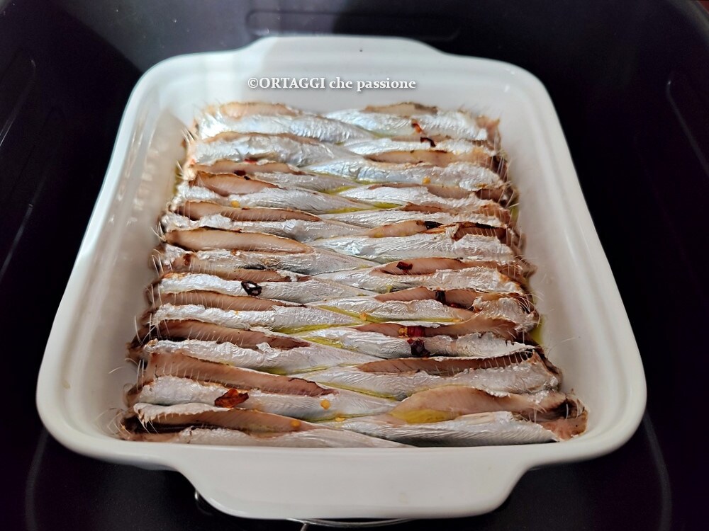 Sardinen in der Heißluftfritteuse, als Auflauf
