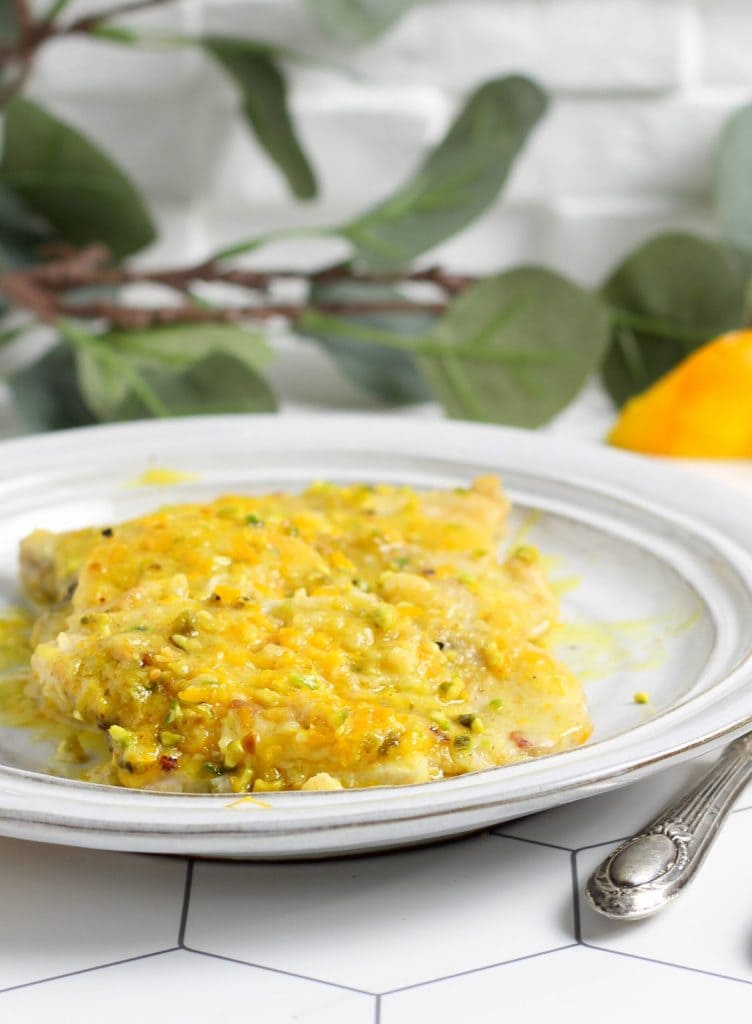 Schwertfisch-Schnitzel mit Zitrusfrüchten