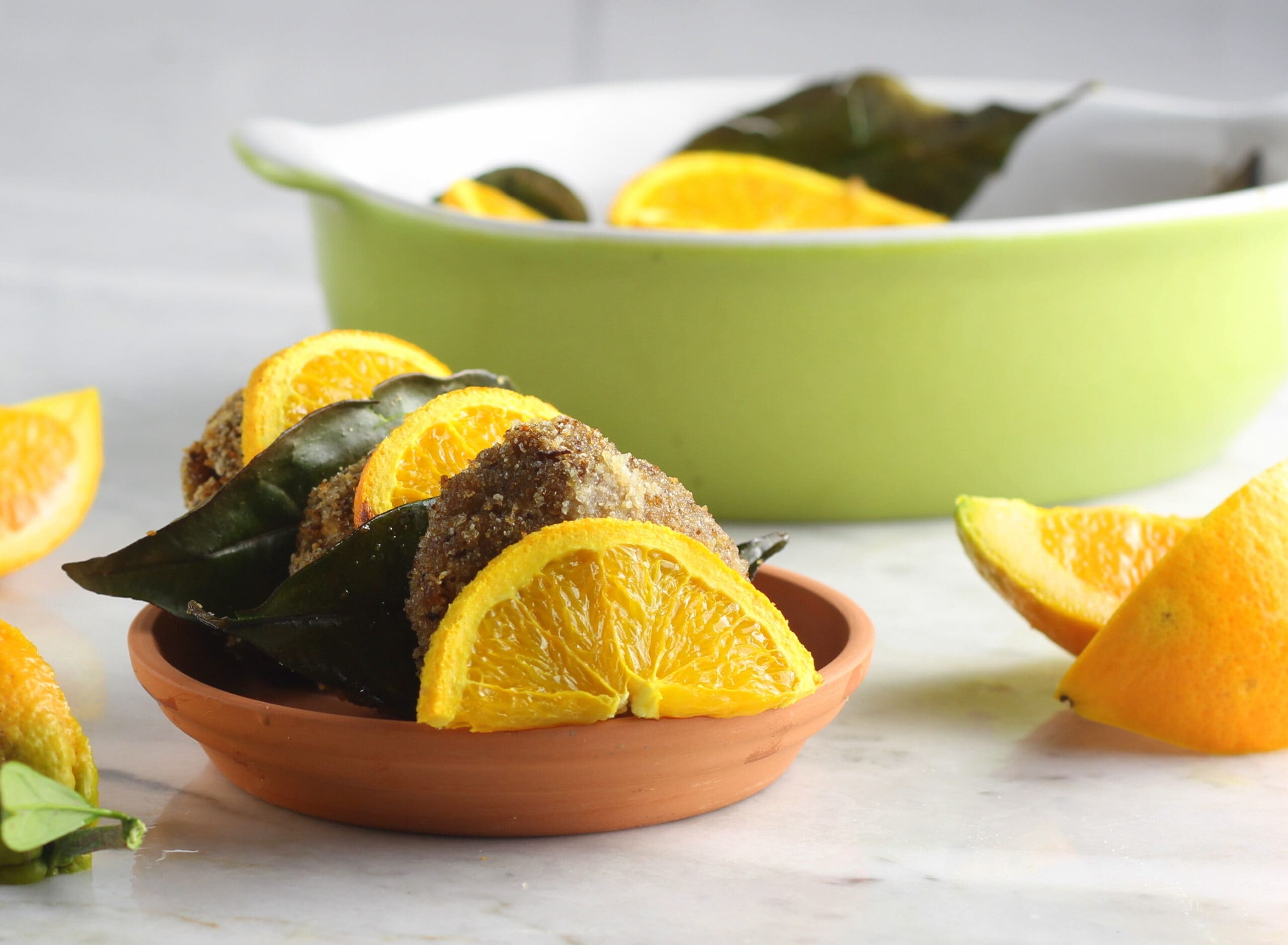 Schweinefrikadellen mit Orange