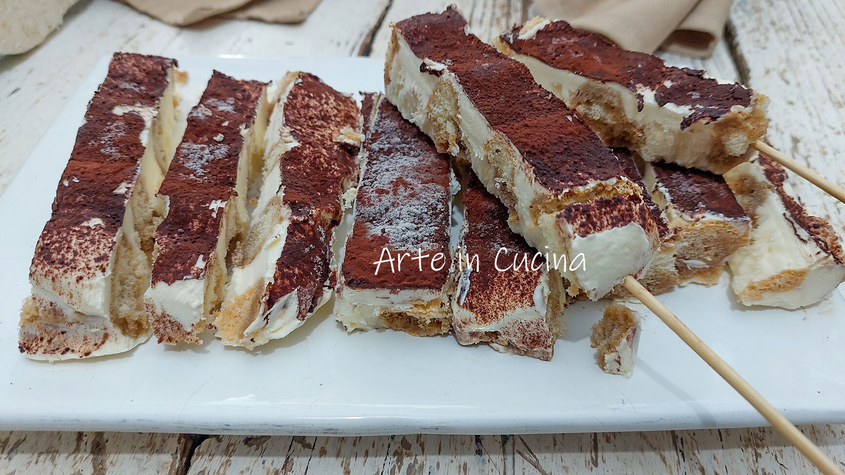 SCHASCHLIK aus TIRAMISU halbgefroren schnell