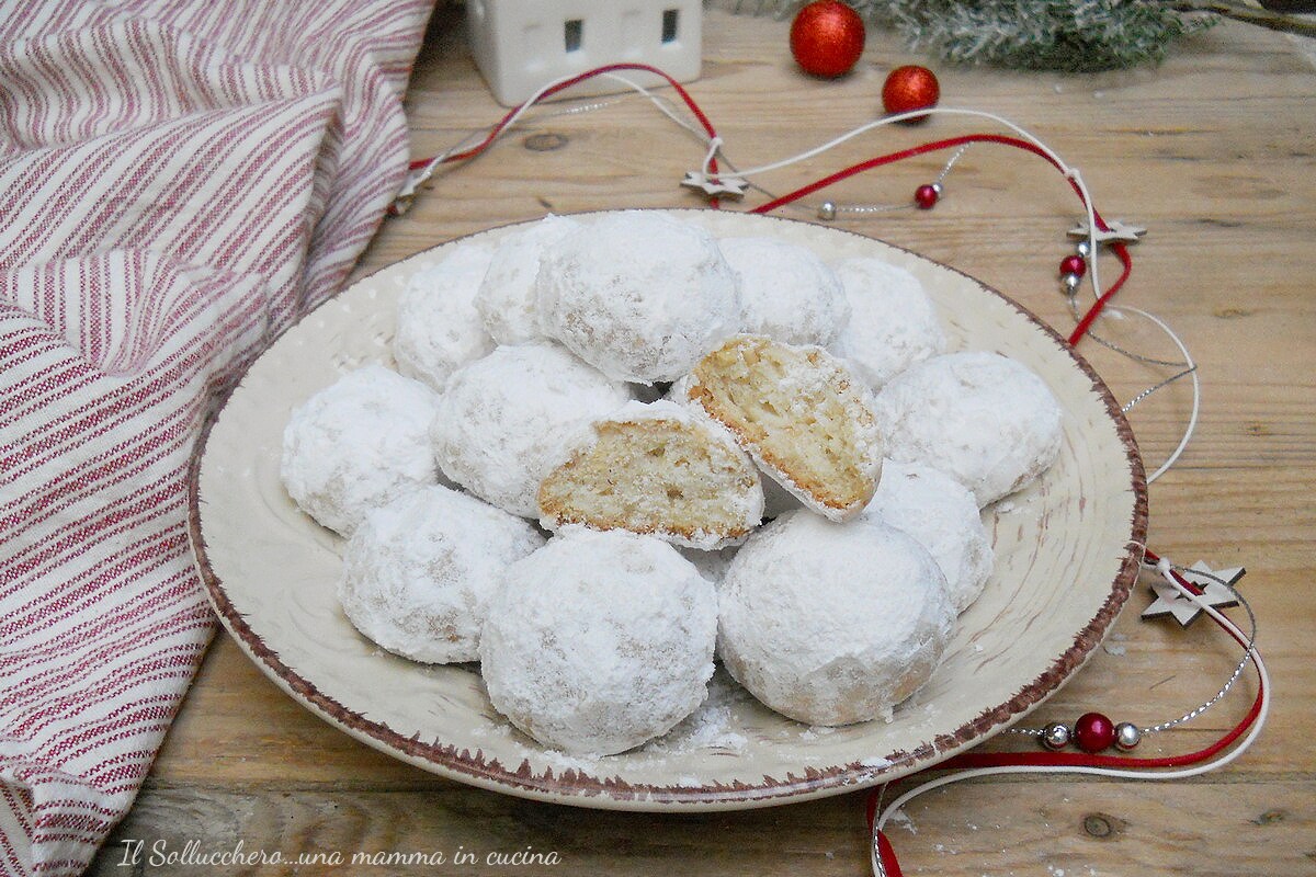 Schneeball-Kekse
