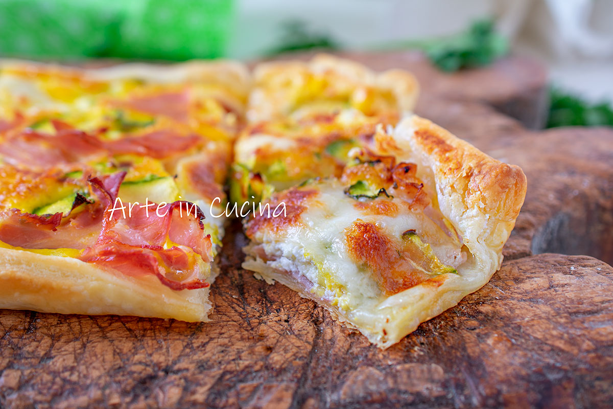 Schneller Zucchini-Ricotta-Kuchen