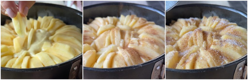 Apfelkuchen mit griechischem Joghurt