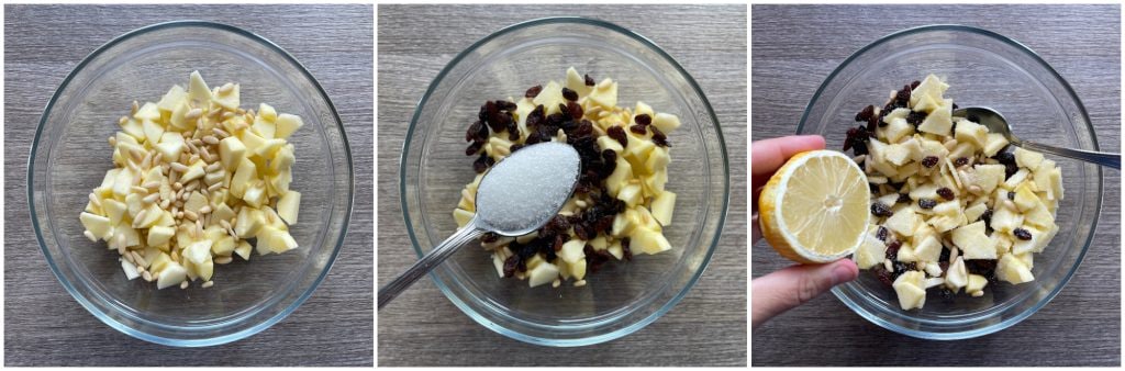 Apfeltaschen mit Filoteig