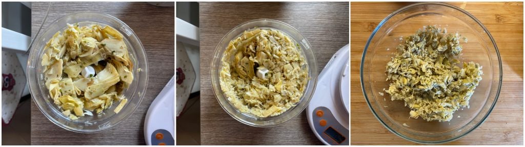 Hackbraten mit Artischocken