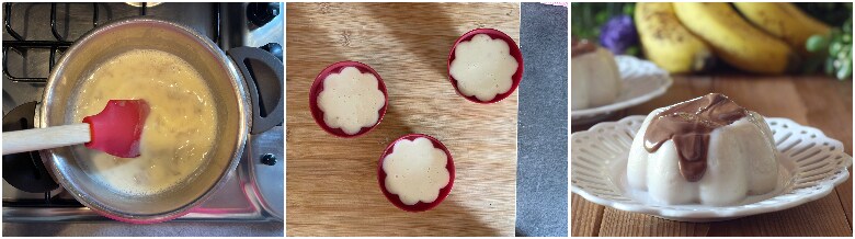 Bananen-Panna-Cotta