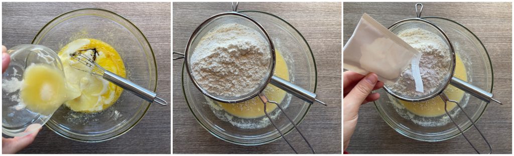 Weicher Kuchen im Heißluftfritteuse
