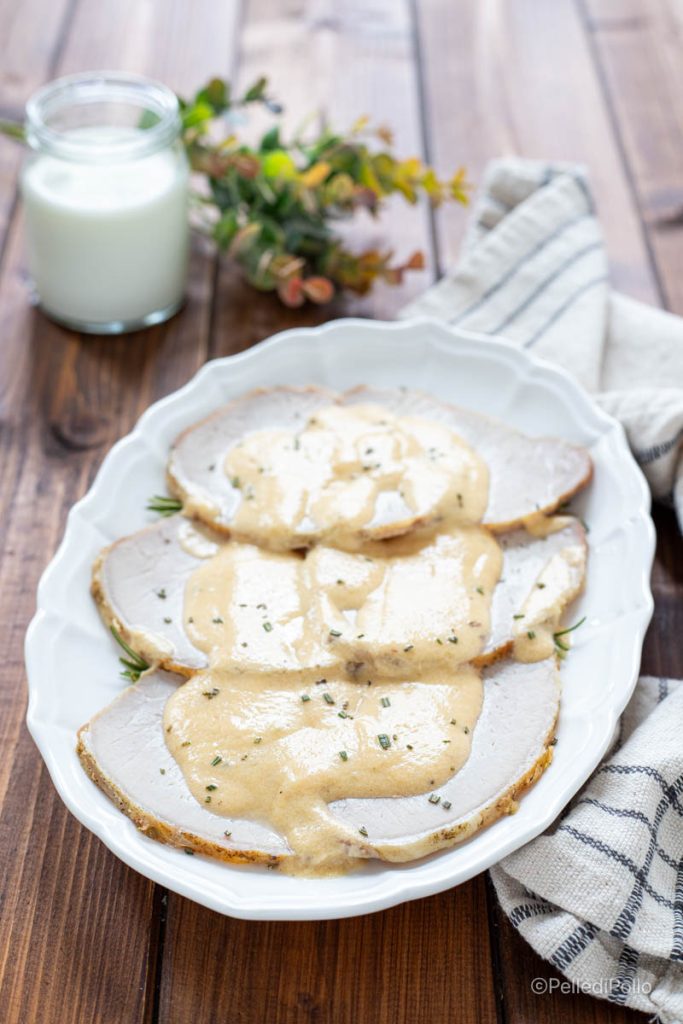 Schweinebraten in Milch