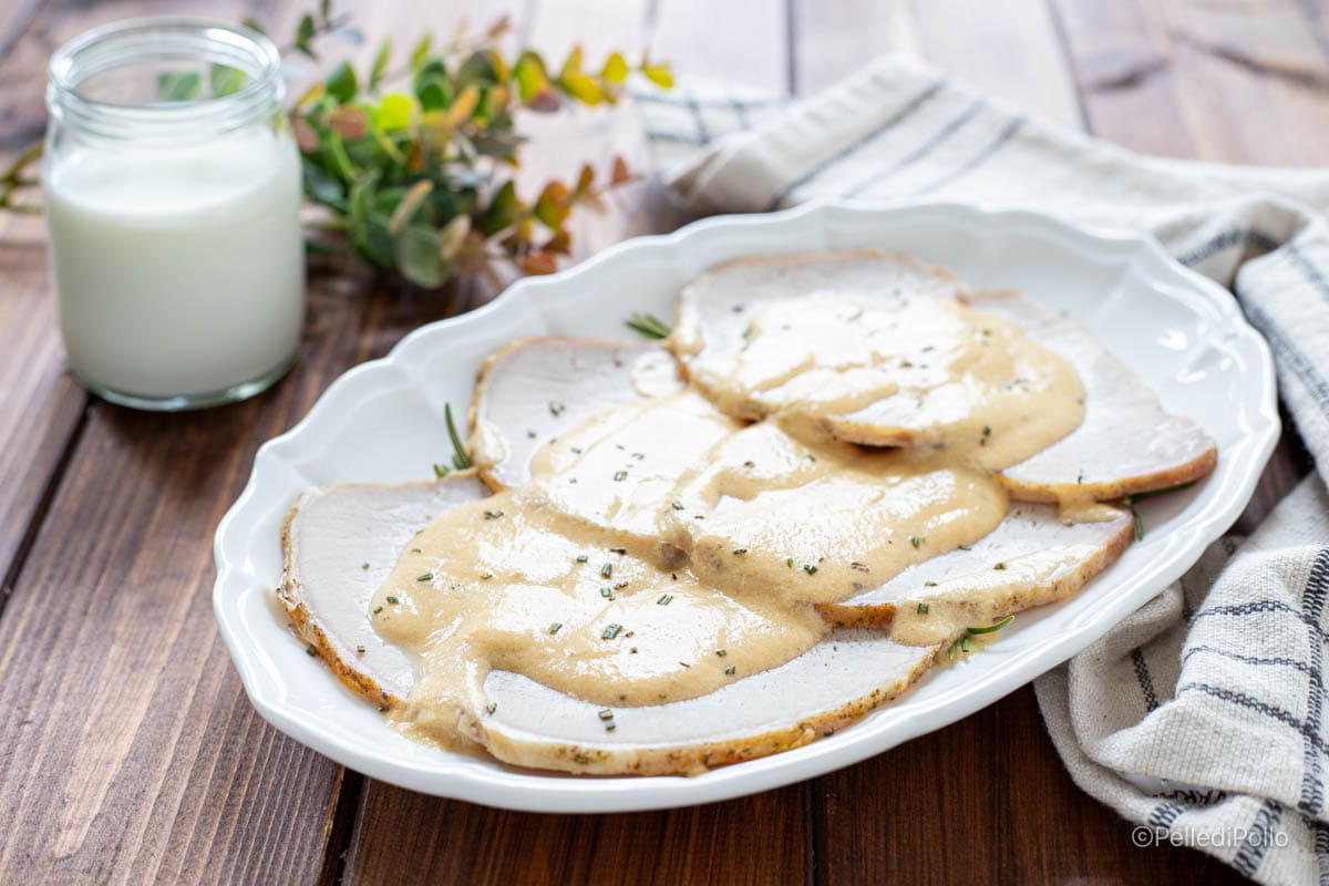 Schweinerücken in Milch