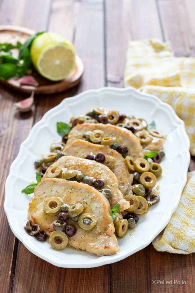 Schweinelenden mit Oliven