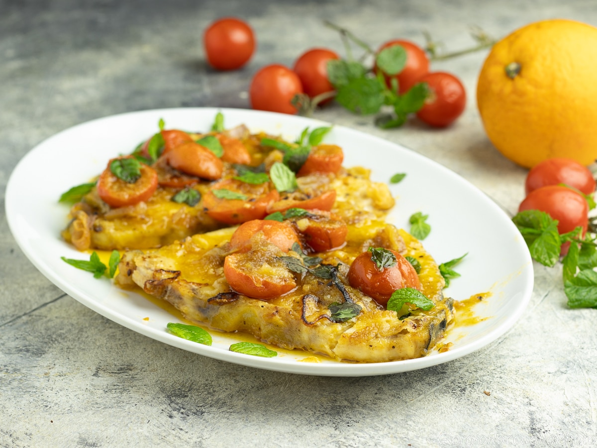 Schwertfisch mit Orange