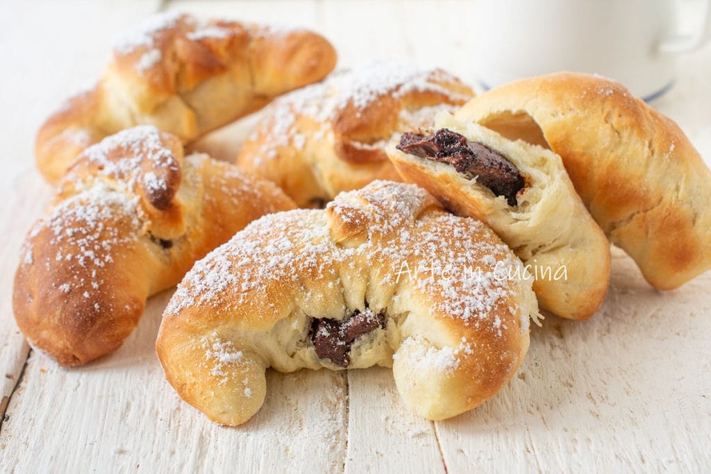 Sehr weiche Mascarpone-Croissants