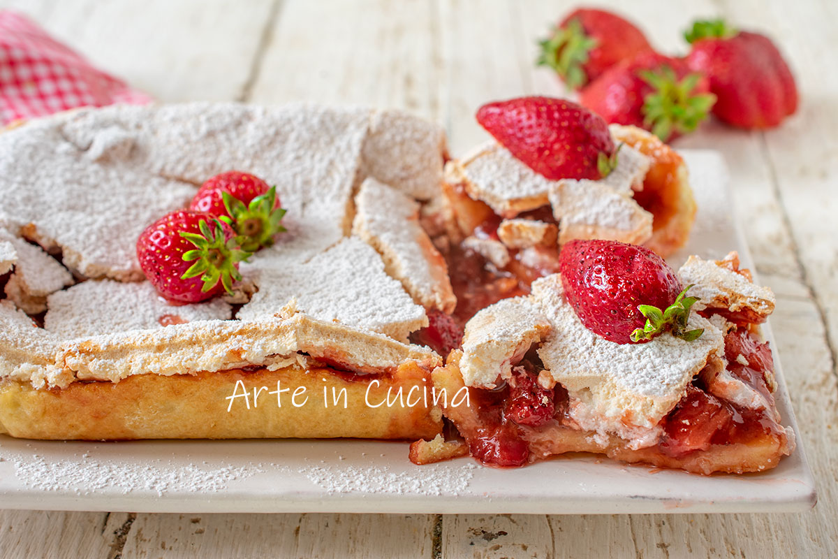 Slawische Erdbeer-Marmeladen-Torte