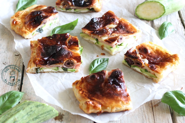 Herzhafter Strudel in der Mikrowelle