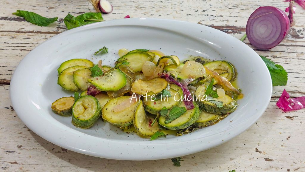 SÜß-SAURE ZUCCHINI einfach und schnell