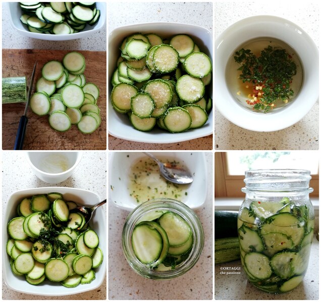 hausgemachte süß-saure Zucchini von Oma Benedetta
