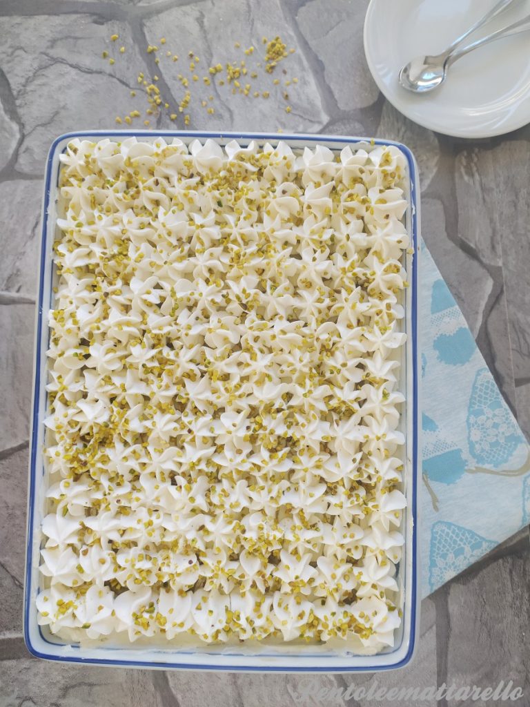 Tiramisù mit Pistazie