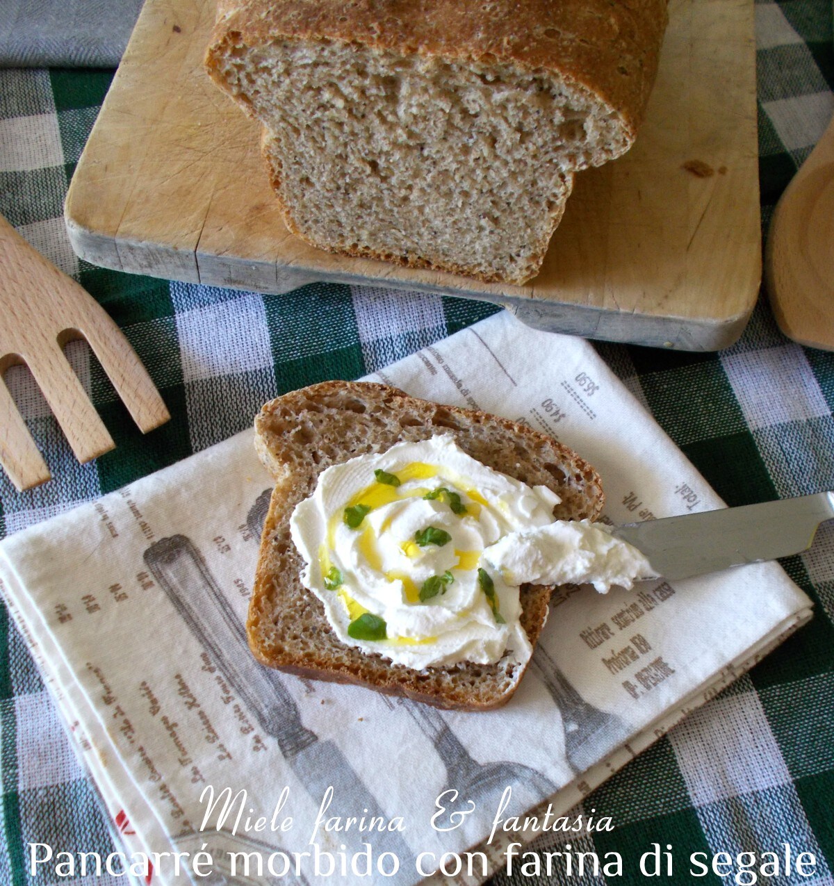 Toastbrot mit Vollkornroggenmehl