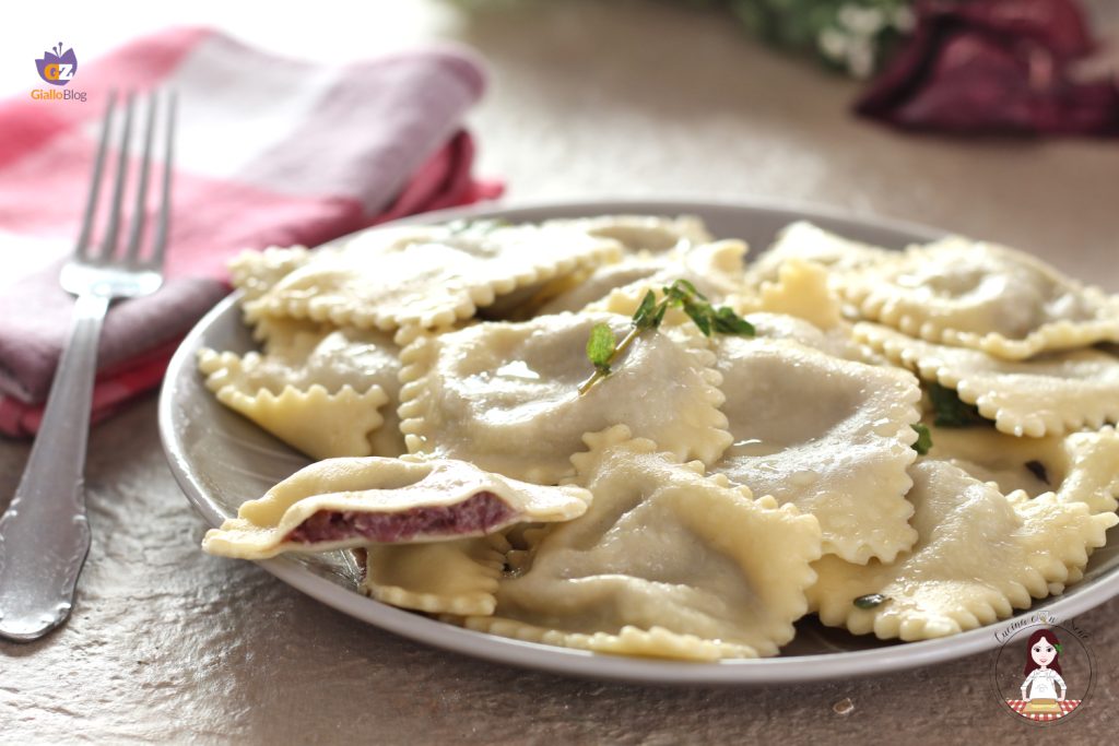 Radicchio-Ravioli