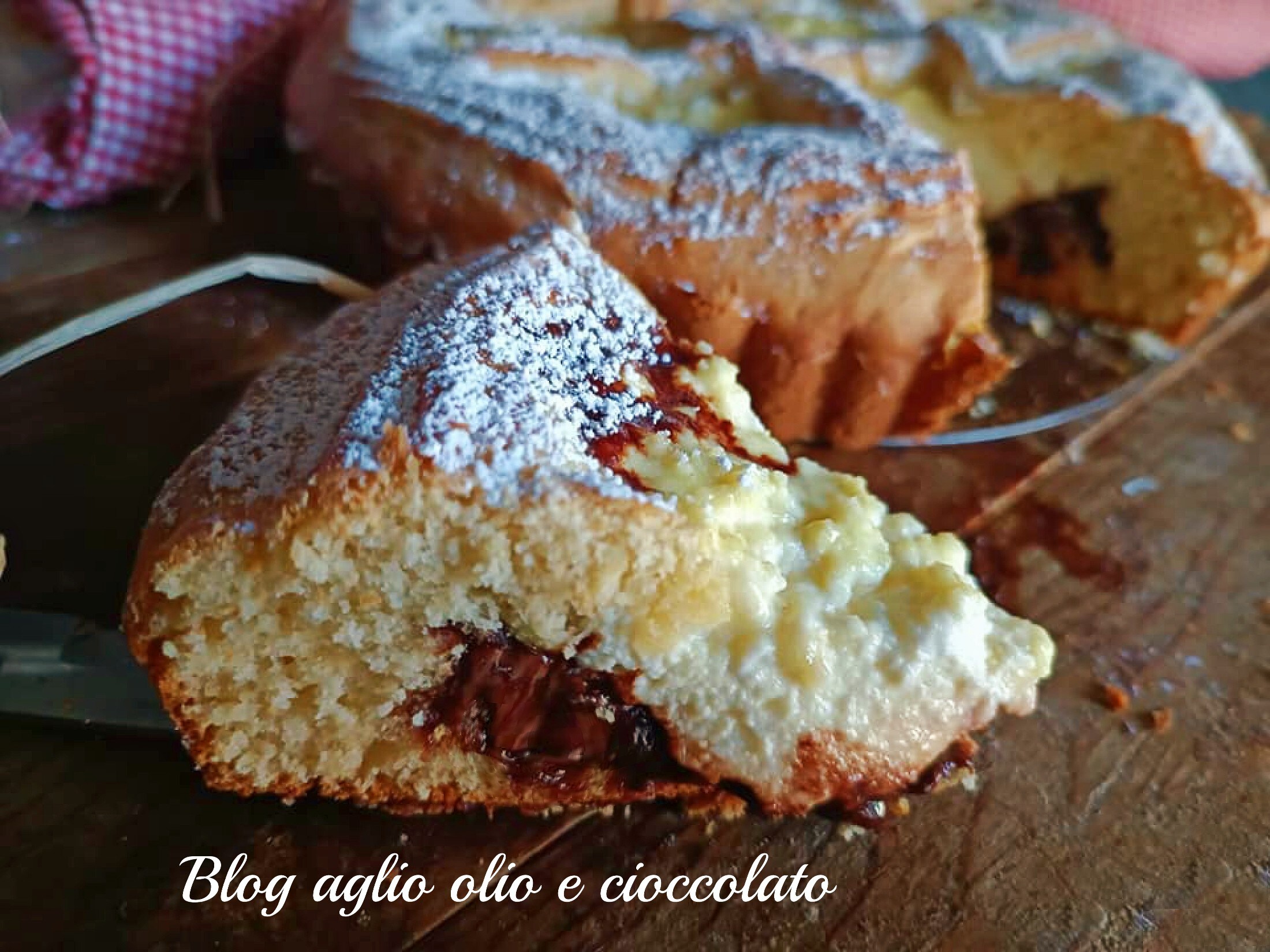 TORTENKUCHEN MIT RICOTTA UND SCHOKOLADE