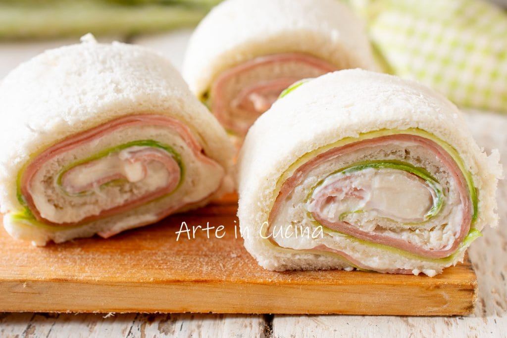 TRAMEZZINO ROLLEN mit Mortadella