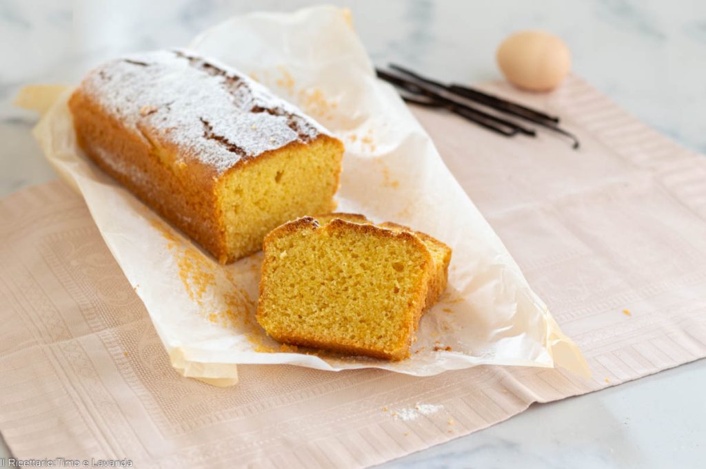 Vanillekuchen mit Reismehl