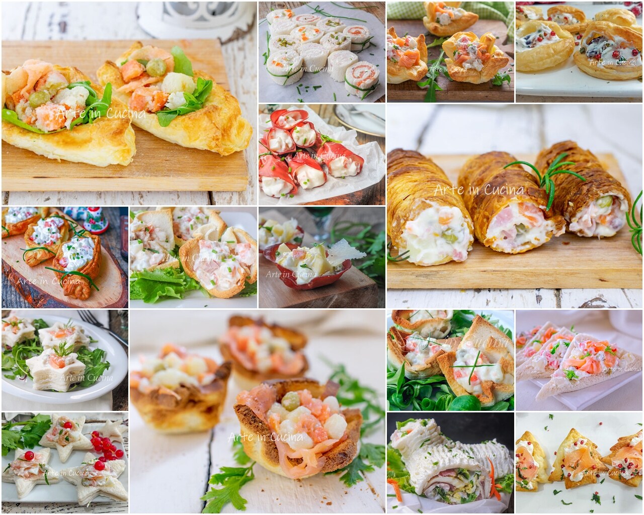 VORSPEISEN mit RUSSISCHEM SALAT